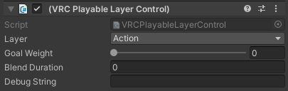 VRC Animator Layer Control component