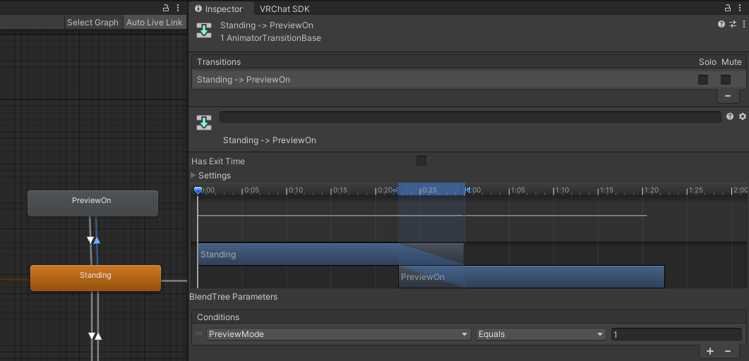 PreviewOn Transition