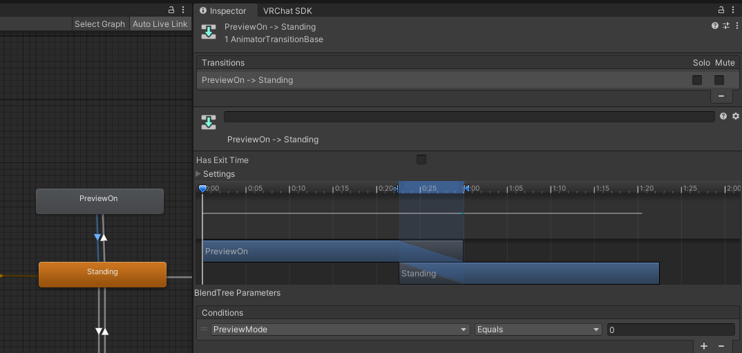PreviewOff Transition