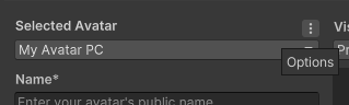 Options Menu