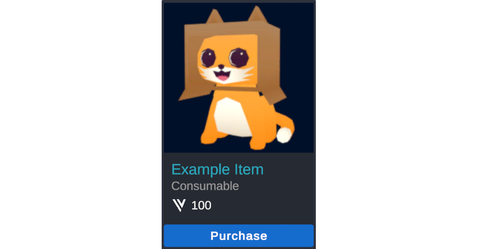Game Viewに表示されるOpenListing Deluxe OpenListingPrefab