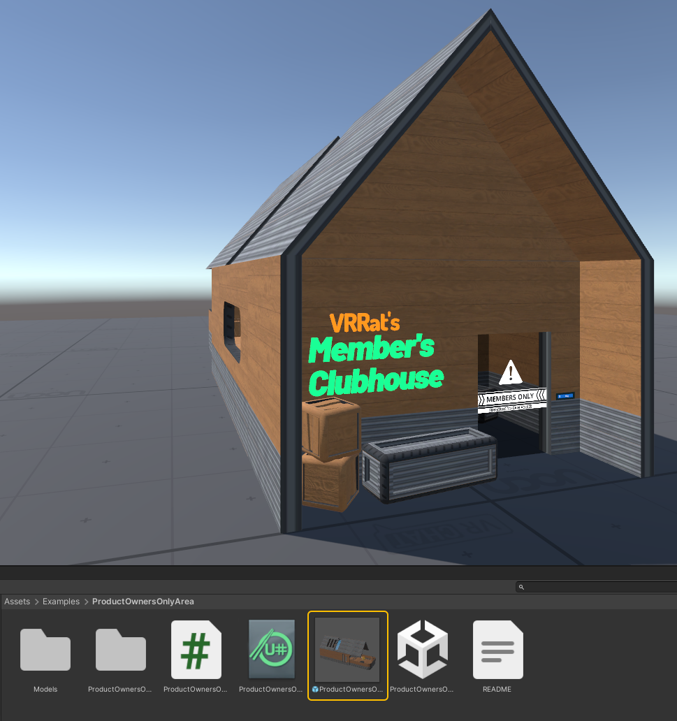 サンプルシーンを開く。 PrefabScene
