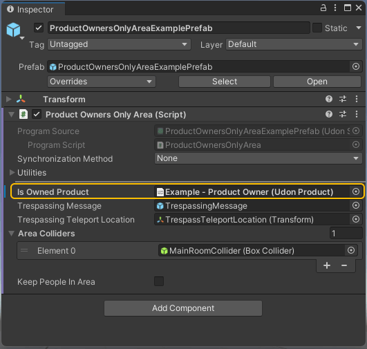 チェック対象のプロダクトを追加する。 AddProduct