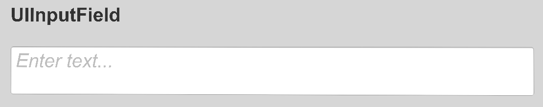 InputField